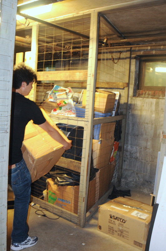 The recent flood that swept across the city not only damaged campus buildings, but also damaged students’ property in basement storage. (credit: Thomas Hofman/Photo Editor)