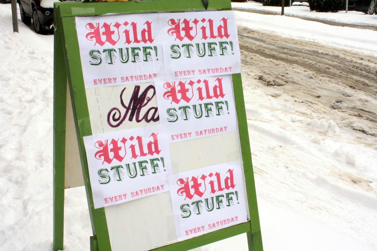 Wild Stuff is open every Saturday through the end of March from 11 a.m. to 7 p.m. (credit: Gabriela Pascuzzi/)