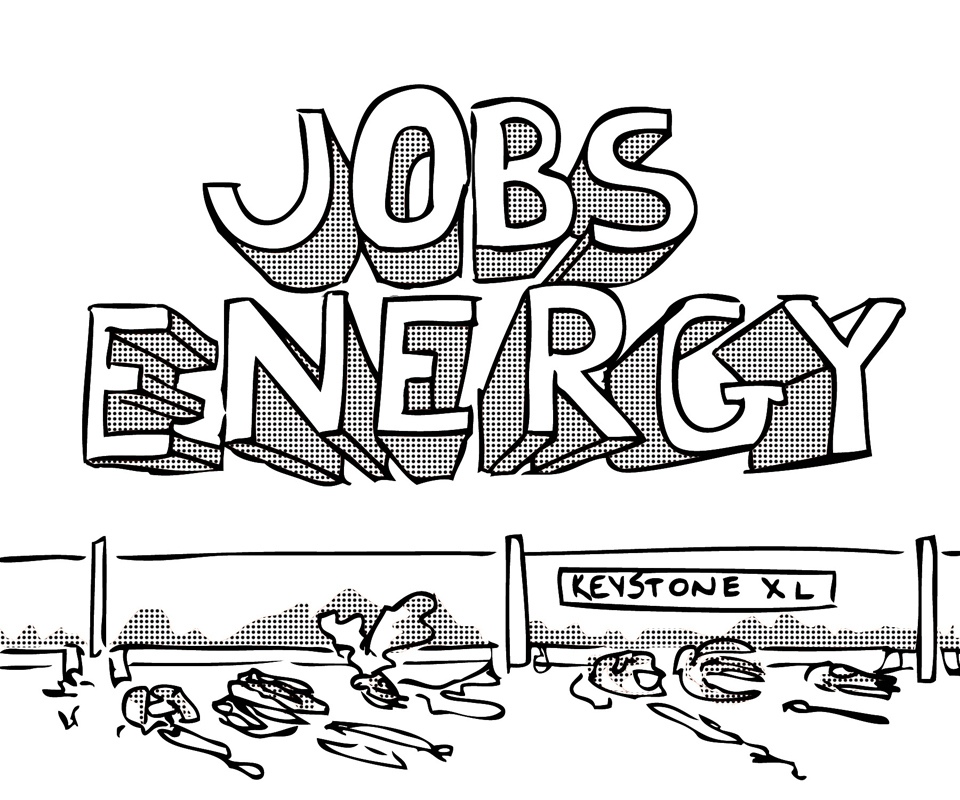 Pipeline construction could benefit economy (credit: Juan Fernandez/)