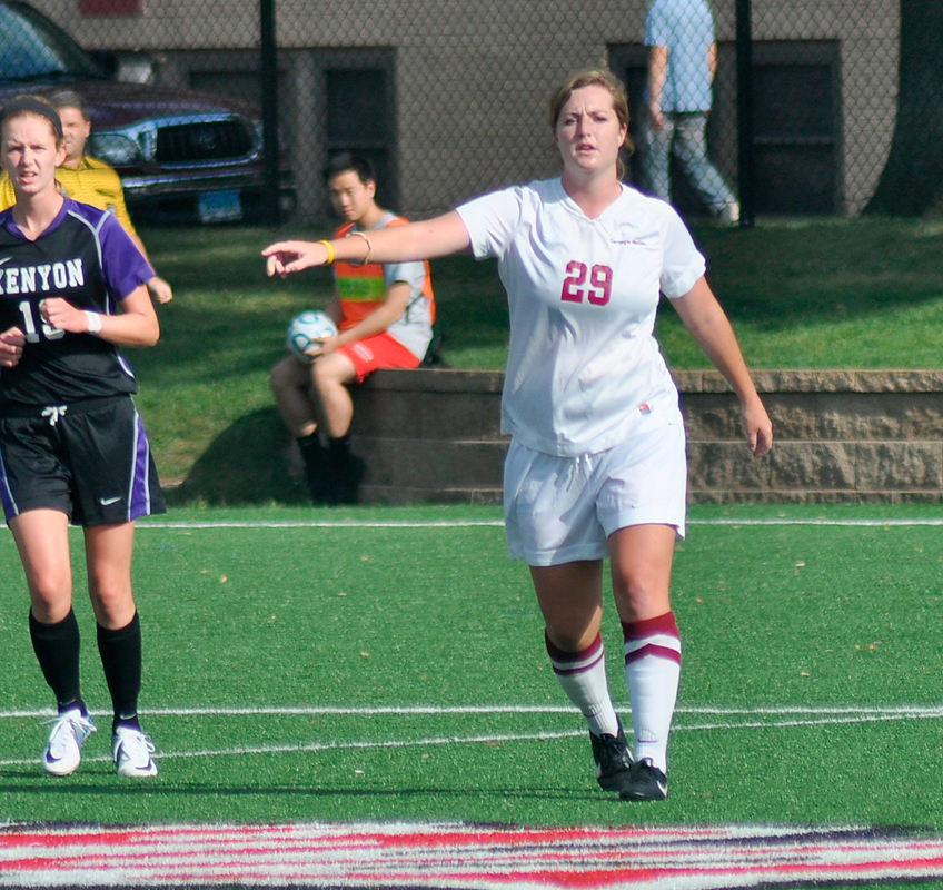 Stephanie Hare has made her mark on the women’s soccer team already, scoring and assisting once this season. (credit: Alan Vangpat/Senior Photographer )