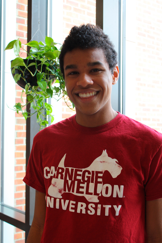 Stephane Moise
General CIT
First-year
“Study rooms! Studying with friends is awesome.” (credit: Kelsey Scott/Operations Manager)