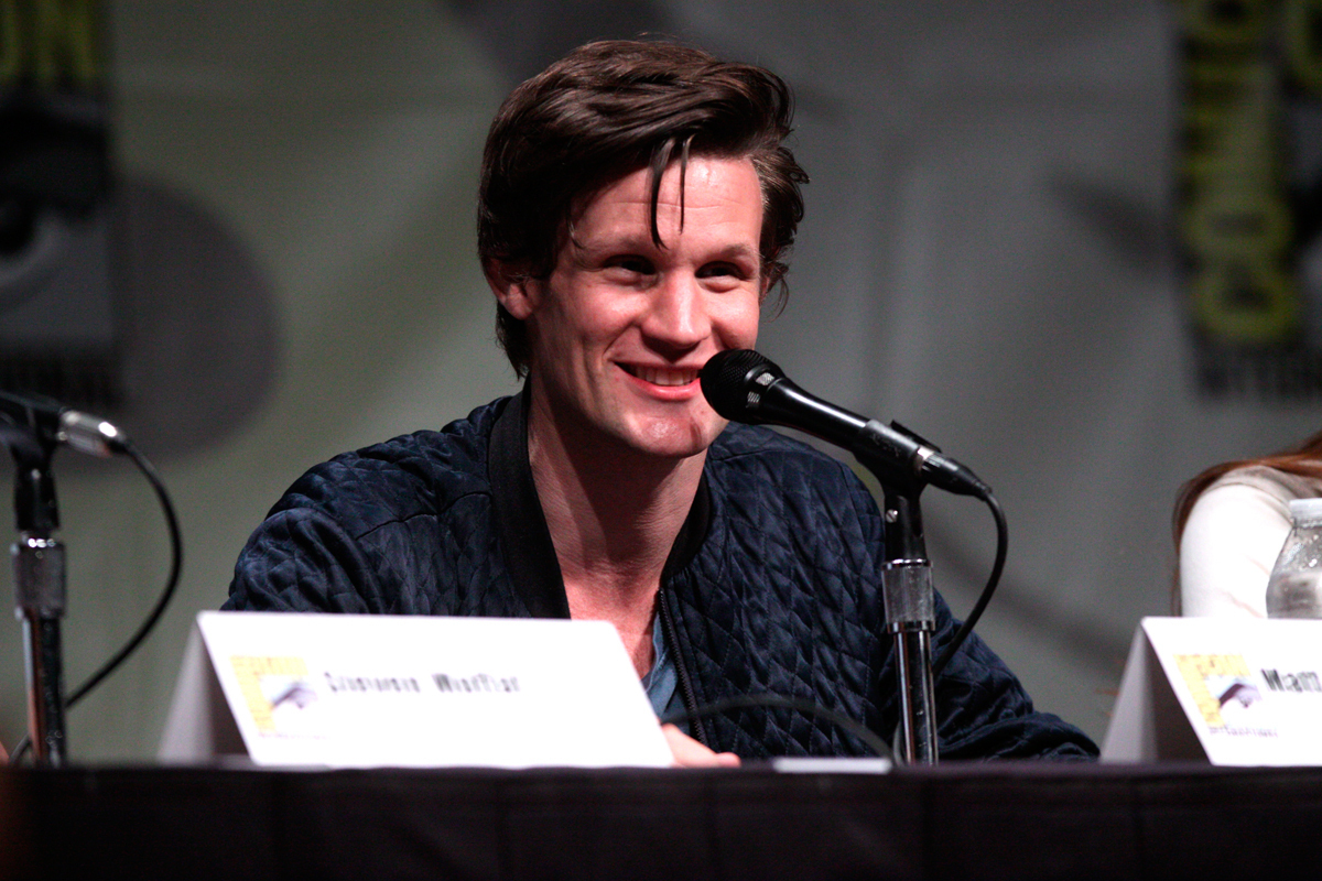 In the _Doctor Who_ anniversary special, actors David Tennant, Matt smith, and John Hurt came together as the 10th, 11th, and newfound "lost" regenerations of the Doctor, respectively. (credit: Courtesy of Wikimedia Commons)