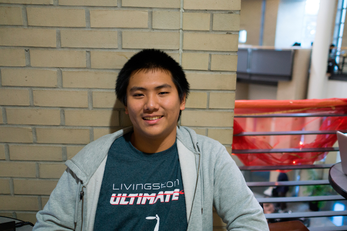 Grant Wu
Computer Science
First-year
“I don’t remember what happened....but I think we made chicken soup.” (credit: Yeongwoo Hwang/)