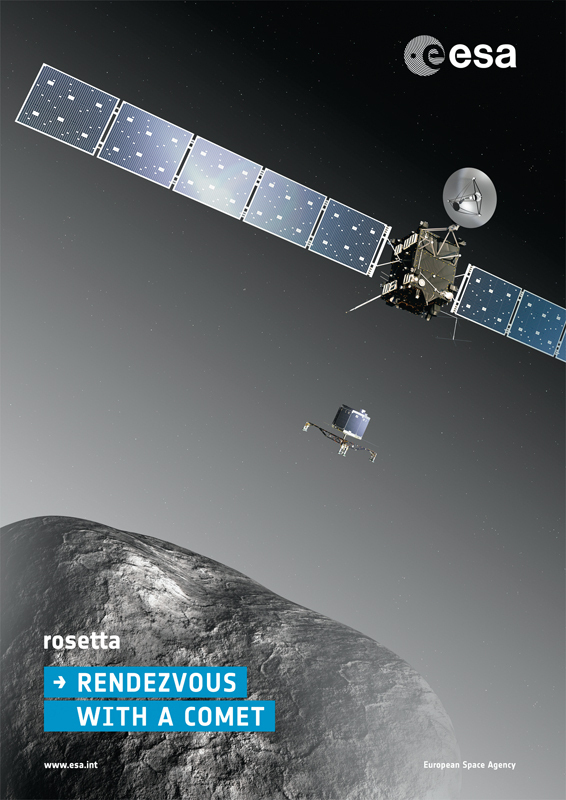 On Nov. 12, the European Space Agency landed the Philae probe on a comet’s surface. (credit: ESA–C. Carreau via Flickr)