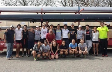 The rowing team has seen growth and success in the last 30 years. (credit: Courtesy of CMU Athletics)