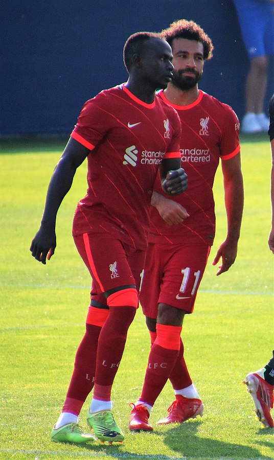 Mané and Salah’s teamwork led to Liverpool’s second goal at Anfield. (credit: Courtesy of Werner100359 via Wikimedia Commons)